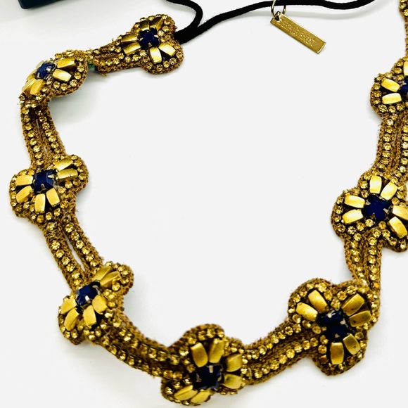 Vintage DEEPA GURNANI Bejeweled Headband - Picture 8 of 17
